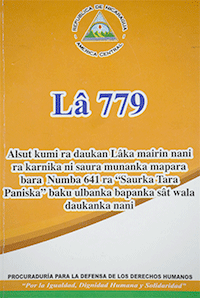 ley 779 en Miskito