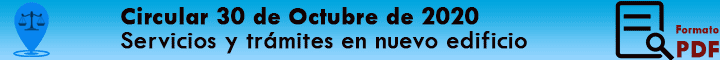 circular sobre servicios en nuevo edificio